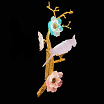 Бра с цветочным декором и птичкой Miscellaneous herbs варинант исполнения - 2 | Loft Concept в Воронеже