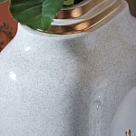 Ваза с золотисто-белыми фрагментами Faces of Imagination варинант исполнения - 10 | Loft Concept в Воронеже