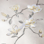 Обои Magnolia Canopy Colourway SC-288 on Natural Mica metallic silk варинант исполнения - 1 | Loft Concept в Воронеже
