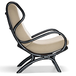 Дизайнерское кресло из ротанга Gio Ponti CONTINUUM D.163.7 BY BONACINA 1889 Armchair варинант исполнения - 7 | Loft Concept в Воронеже