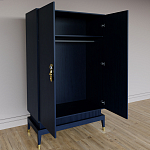 Платяной шкаф Elsa Dreams Blue с 2-мя фасадами варинант исполнения - 4 | Loft Concept в Воронеже