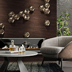 Гипсовая 3D панель с принтографией PM-41 варинант исполнения - 1 | Loft Concept в Воронеже