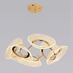 Люстра подвесная с 6-ю круглыми светодиодными лампами Catcher варинант исполнения - 1 | Loft Concept в Воронеже