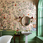 Обои ручная роспись Houghton Edo Blush варинант исполнения - 1 | Loft Concept в Воронеже