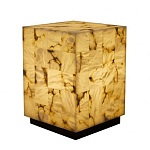 Торшер прямоугольный из натурального камня Calcite Geometry варинант исполнения - 6 | Loft Concept в Воронеже