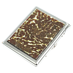 Портсигар с газовой зажигалкой из натурального камня Офит Благородный Stone Cigarettes Cases варинант исполнения - 1 | Loft Concept в Воронеже