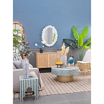 Зеркало овальное с багетом в виде кораллов Coral Dеcor варинант исполнения - 4 | Loft Concept в Воронеже