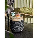 Приставной столик с фактурой под натуральное дерево Immortality варинант исполнения - 4 | Loft Concept в Воронеже