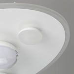 Потолочный светильник овальной формы белого цвета с 7-ю лампами Lunar Pebbles варинант исполнения - 9 | Loft Concept в Воронеже