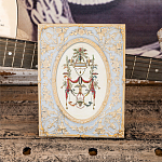 Декоративный постер в раме с рельефным растительным узором арабески New Collection of Arabesques Poster варинант исполнения - 6 | Loft Concept в Воронеже