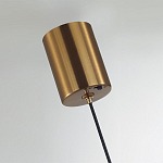 Подвесной светильник с шарообразным плафоном из белого алебастра Cryptocrystalline Stone варинант исполнения - 4 | Loft Concept в Воронеже