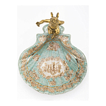 Блюдо с бронзовым ангелом Porcelain Angels of Paradise варинант исполнения - 3 | Loft Concept в Воронеже