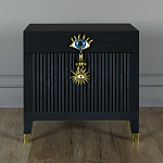 Сундук Eye Elsa Dreams Black варинант исполнения - 4 | Loft Concept в Воронеже