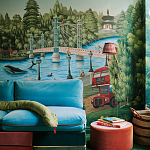 Обои ручная роспись Little London Jubilee Colourway варинант исполнения - 3 | Loft Concept в Воронеже