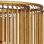 Потолочный светильник двухъярусный золотого цвета Metal Tentacles варинант исполнения - 1 | Loft Concept в Воронеже