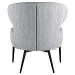 Современное мягкое кресло на металлических ножках Rakush Grey варинант исполнения - 3 | Loft Concept в Воронеже