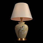 Настольная лампа бежевая с изображением птиц Slip Away варинант исполнения - 10 | Loft Concept в Воронеже