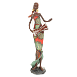 Фигурка негритянка с барабаном Ethno girl варинант исполнения - 1 | Loft Concept в Воронеже