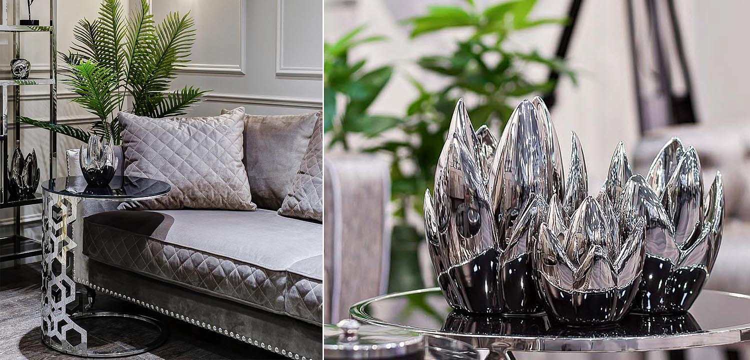 Подсвечник Solange silver Подсвечник Solange silver - Loft-Concept в Воронеже