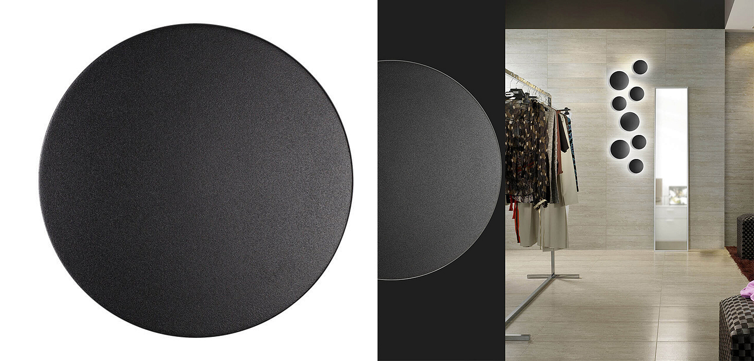 Бра Disco Piatto Black Sconce Бра Disco Piatto Black Sconce - Loft-Concept в Воронеже