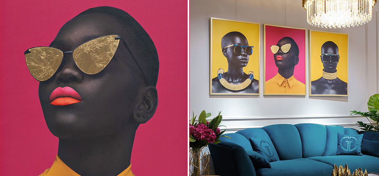 Холст The brightness of African women Холст The brightness of African women - Loft-Concept в Воронеже
