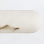 Бра для ванных комнат вертикальное с вытянутым плафоном из алебастра Hinkley варинант исполнения - 5 | Loft Concept в Воронеже