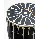 Дизайнерские приставной столик с инкрустацией Mandika Bone Inlay Stool варинант исполнения - 1 | Loft Concept в Воронеже