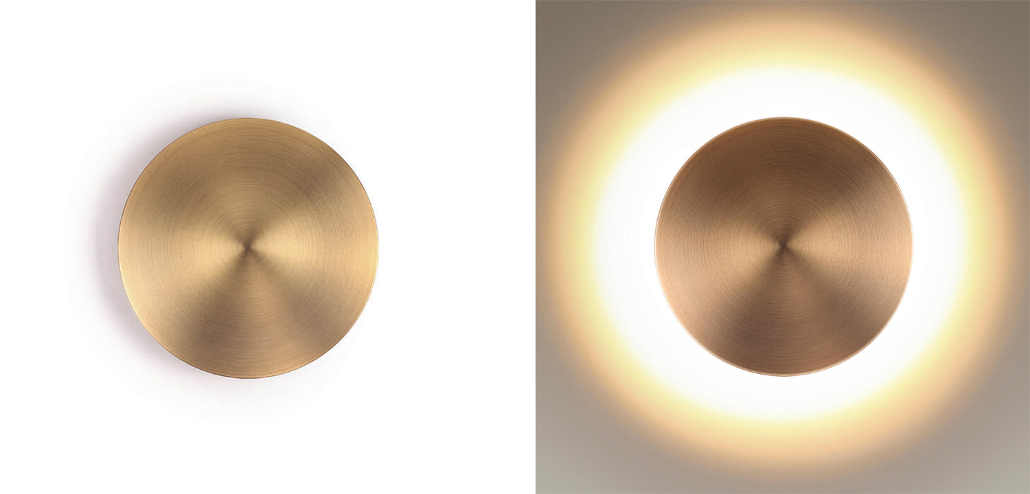 Бра Disco Piatto Bronze Sconce Бра Disco Piatto Bronze Sconce - Loft-Concept в Воронеже