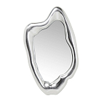 Зеркало в серебряной раме Liquid Iron варинант исполнения - 1 | Loft Concept в Воронеже