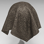 Мебельная ткань Шенилл коричневый цвет 138 см T4-41 варинант исполнения - 4 | Loft Concept в Воронеже