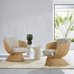 Приставной столик белого цвета Bead варинант исполнения - 4 | Loft Concept в Воронеже