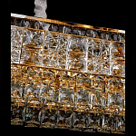 Люстра овальной формы хрустальная в неоклассическом стиле Majesty варинант исполнения - 3 | Loft Concept в Воронеже