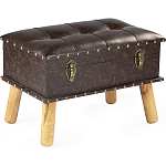 Пуф Leather Chest варинант исполнения - 1 | Loft Concept в Воронеже