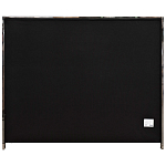 Кровать двуспальная серая с высоким мягким изголовьем Heart of the Bedroom варинант исполнения - 4 | Loft Concept в Воронеже