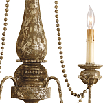 Бра состаренное с нитями из бусин Aged Silhouette варинант исполнения - 1 | Loft Concept в Воронеже