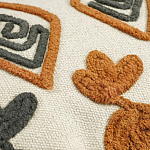 Подушка декоративная с вышивкой и кисточками Divine Abstractions варинант исполнения - 2 | Loft Concept в Воронеже