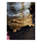 Ваза из фарфора с бронзовыми элементами Tropical Garden варинант исполнения - 9 | Loft Concept в Воронеже