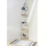 Полка напольная трехъярусная для ванной Bathroom Floor Shelf варинант исполнения - 5 | Loft Concept в Воронеже