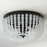 Потолочный светильник круглый с стеклянными бусинами Uniformity варинант исполнения - 3 | Loft Concept в Воронеже