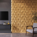 Гипсовая 3D панель с принтографией PM-49 варинант исполнения - 1 | Loft Concept в Воронеже