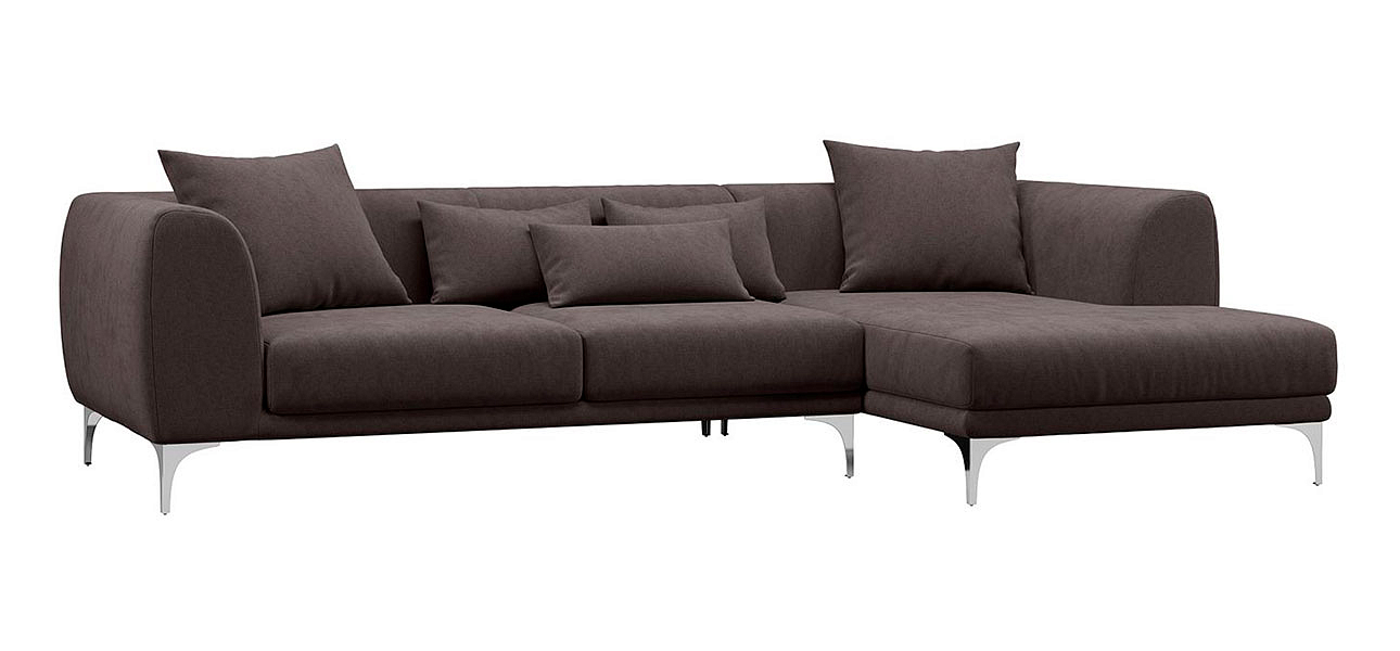 Диван коричневый угловой Брайан Brian Collection Диван коричневый угловой Брайан Brian Collection - Loft-Concept в Воронеже