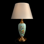 Настольная лампа голубая с изображением птиц Slip Away варинант исполнения - 2 | Loft Concept в Воронеже