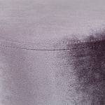 Пуф фиолетовый велюр на золотом металлическом основании Golden Belt варинант исполнения - 4 | Loft Concept в Воронеже