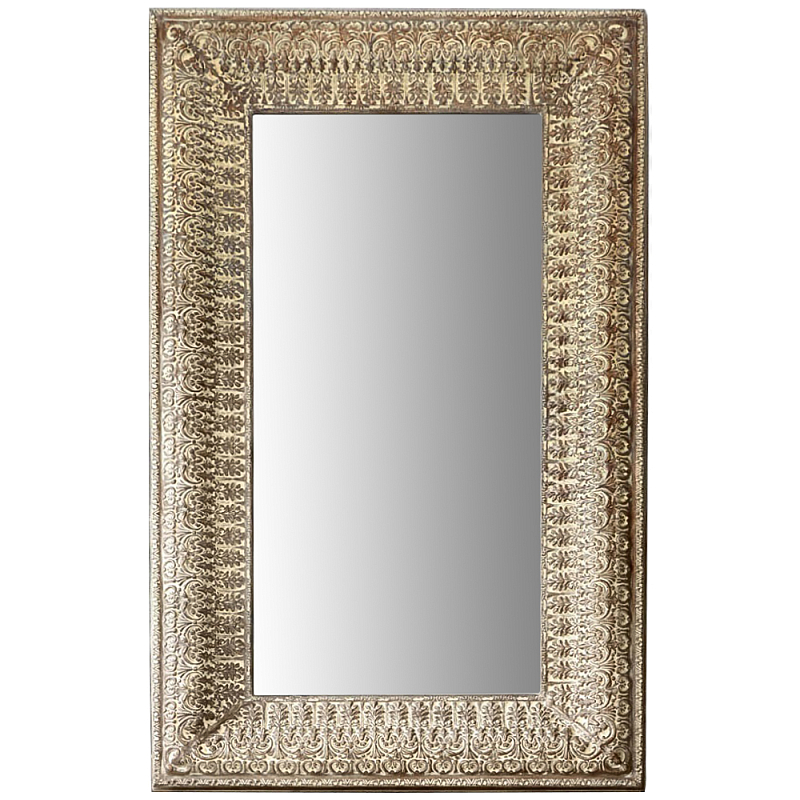 Настенное зеркало Halbert Mirror Зеркало Бежевый Коричневый Настенное зеркало Halbert Mirror Зеркало Бежевый Коричневый в Воронеже | Loft Concept