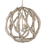 Люстра круглая в виде веток деревьев Natural Driftwood варинант исполнения - 1 | Loft Concept в Воронеже