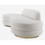 Элитный Диван Nice мягкой округлой формы  варинант исполнения - 3 | Loft Concept в Воронеже