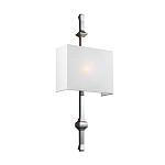 Бра с прямоугольным тканевым абажуром белого цвета Feiss варинант исполнения - 1 | Loft Concept в Воронеже