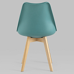 Стул с основой из пластика и мягким сиденьем Arvika Azure варинант исполнения - 4 | Loft Concept в Воронеже