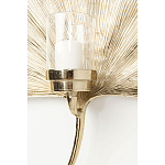 Большой Настенный Подсвечник золотой Лист Пальмы варинант исполнения - 3 | Loft Concept в Воронеже