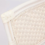 Комплект уличной мебели из ротанга Eloise белый варинант исполнения - 2 | Loft Concept в Воронеже